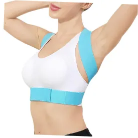 1Pc Adjustable Posture Belt for Adults Blue Ergonomic Shoulder Support for Improved Posture and Confidence Suitable for Daily Wear Under Clothing