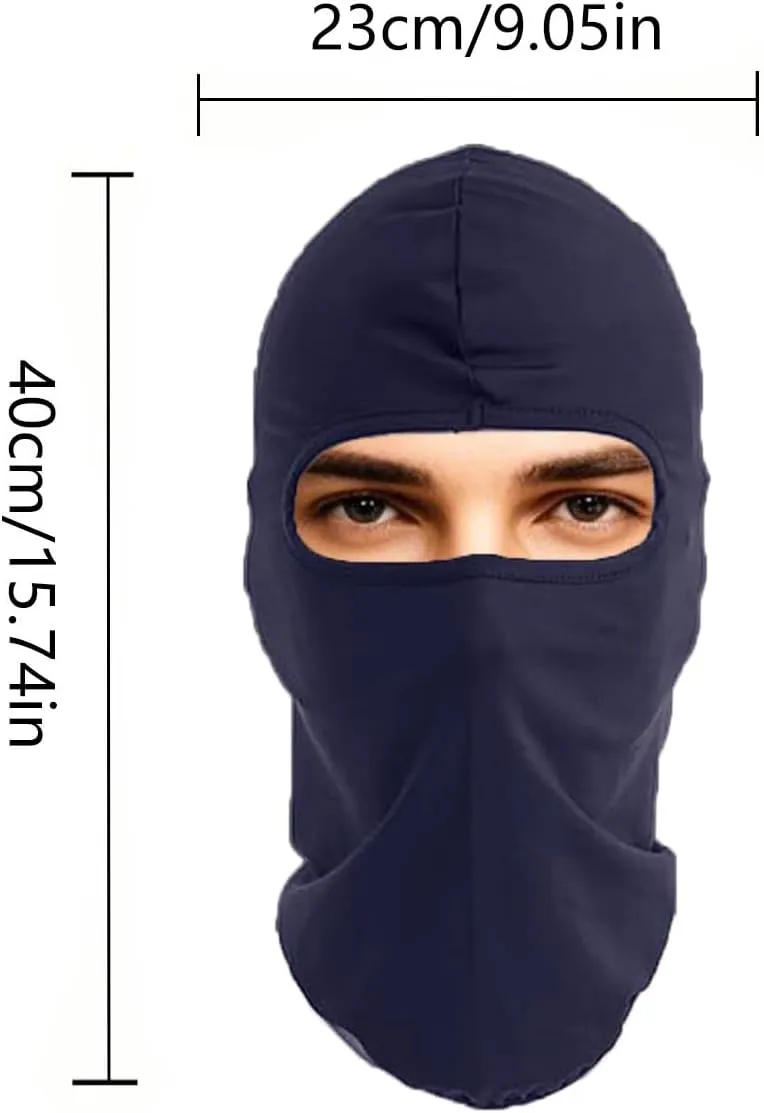 3 Pieces Balaclava Face Mask Outdoor Cycling Headgear Motorcycle Face Masks for Men and Women