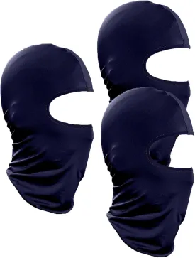 3 Pieces Balaclava Face Mask Outdoor Cycling Headgear Motorcycle Face Masks for Men and Women