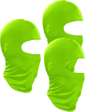 3 Pieces Balaclava Face Mask Outdoor Cycling Headgear Motorcycle Face Masks for Men and Women