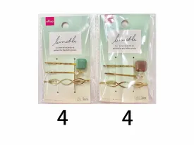 Acrylic Hair Pin Lumifle 3pcs