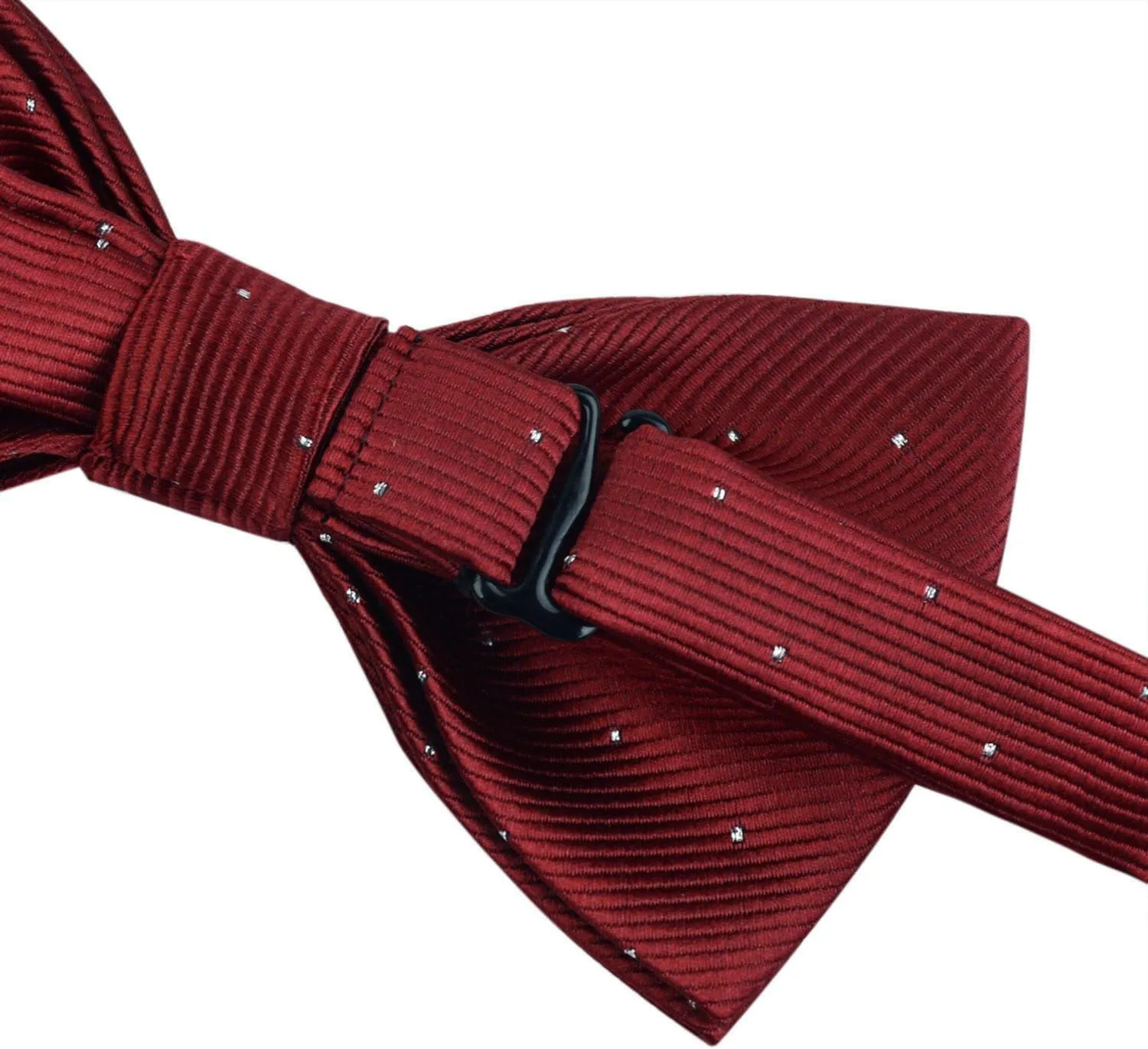 Alizeal Pre-tied Adjustable Bow Tie for Men Formal Solid Tuxedo Bow Tie