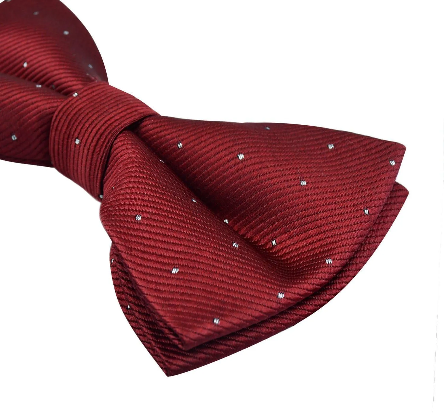 Alizeal Pre-tied Adjustable Bow Tie for Men Formal Solid Tuxedo Bow Tie