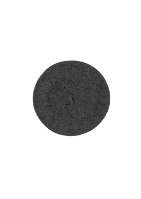 Beatnik Beret - Charcoal Gray