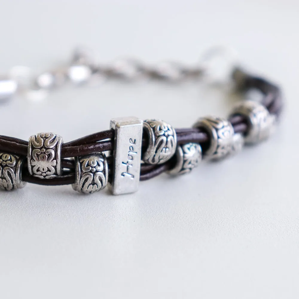Braided Hope Bracelet
