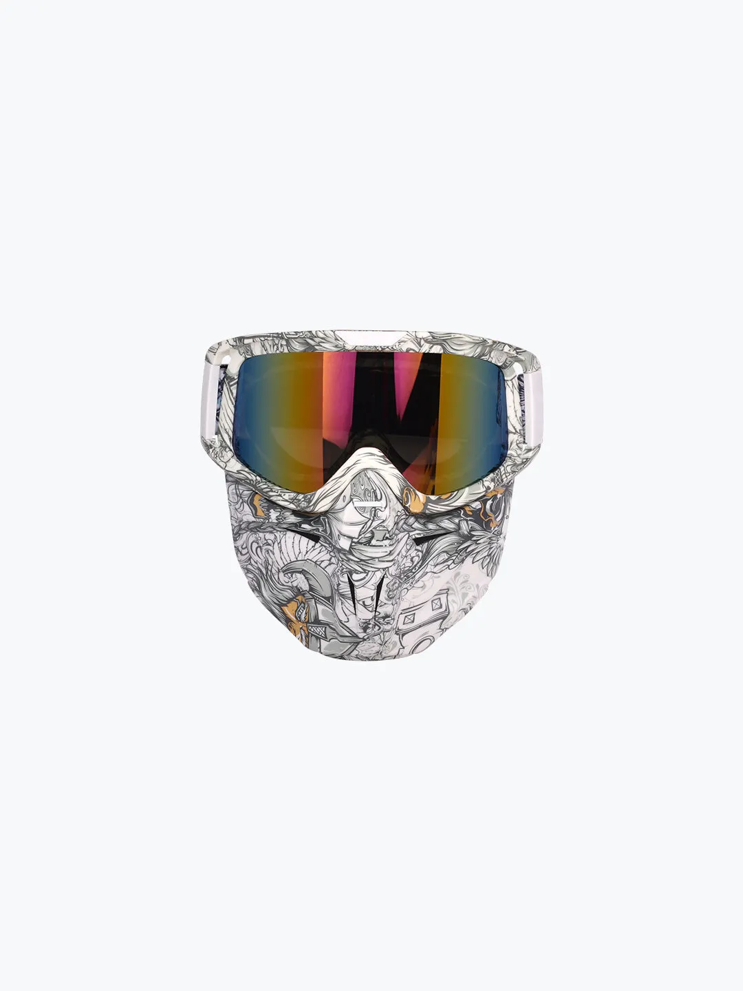 BSDDP Googles With Mask Nose Line Odin Graphic