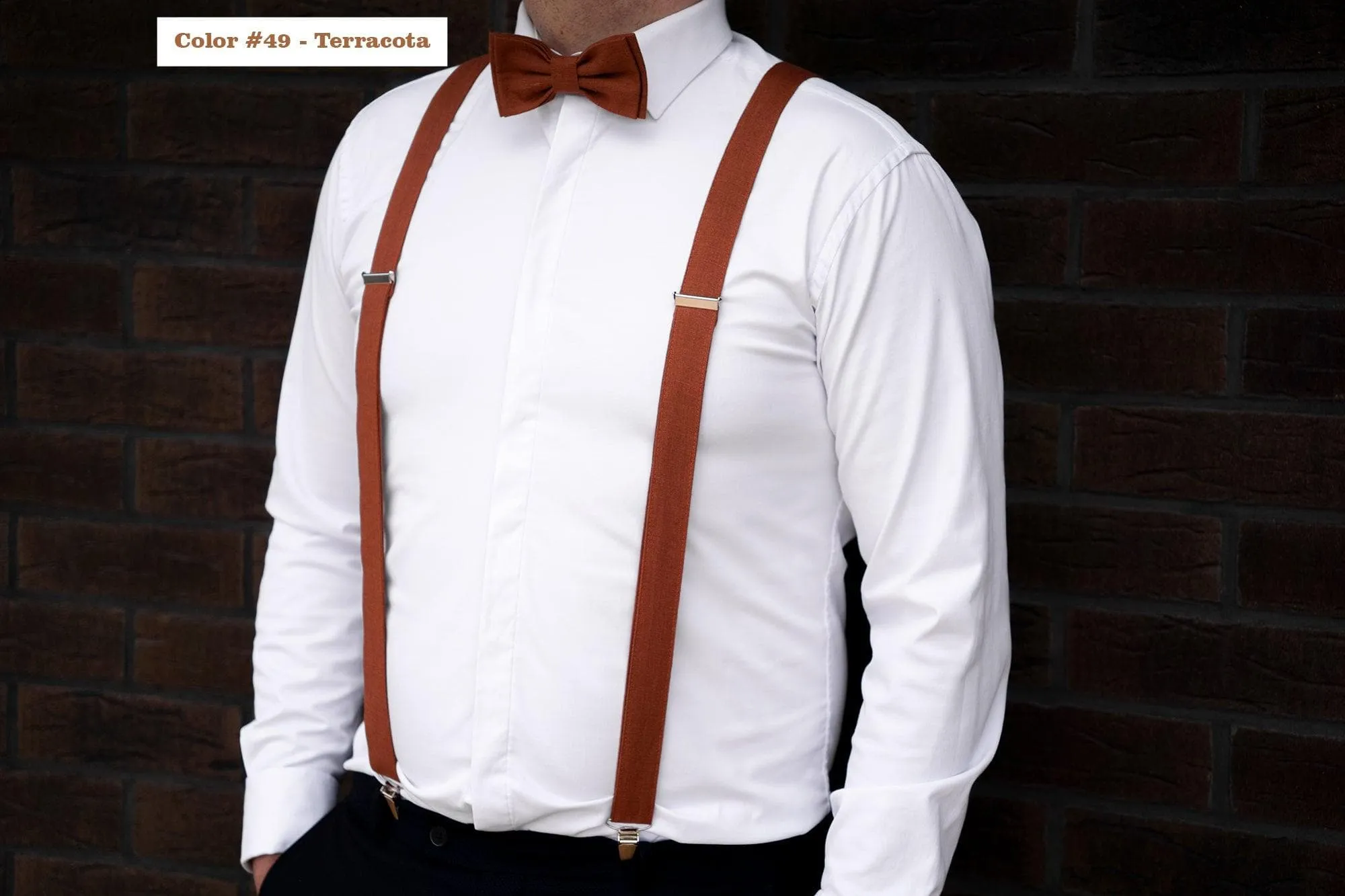 Champagne color bow ties for men | Champagne groomsmen bow tie