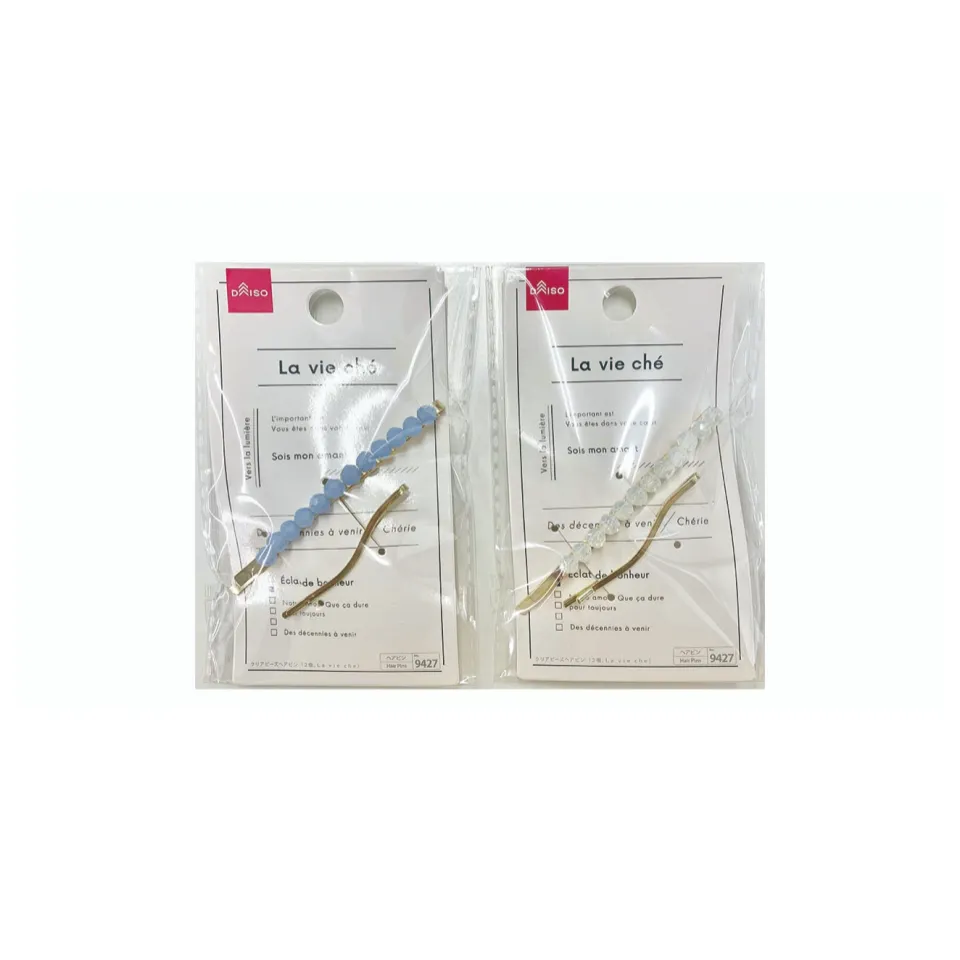 Clear Bead Hair Pin La Vie Che
