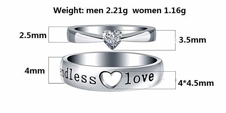 Endless Love Rings