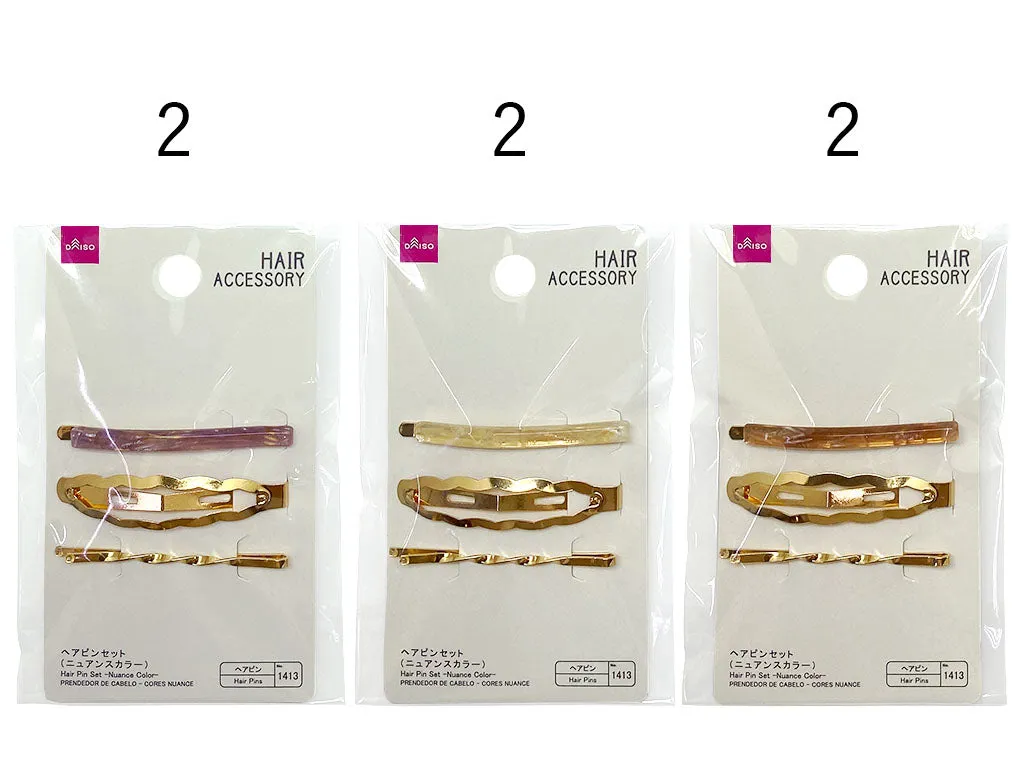 Hair Pin Set -Nuance Color-