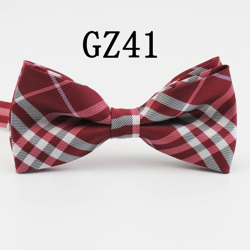 High Quality Mens Silk Bow Ties Formal Commercial Wedding Party Tuxedo Classic Butterfly Bowtie Tie 18 Color Men Bow Tie