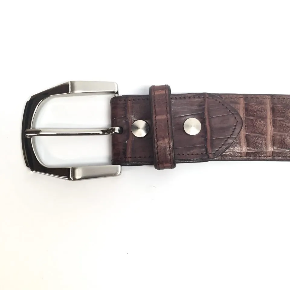 Lebedas Full Skin Crocodile Belt