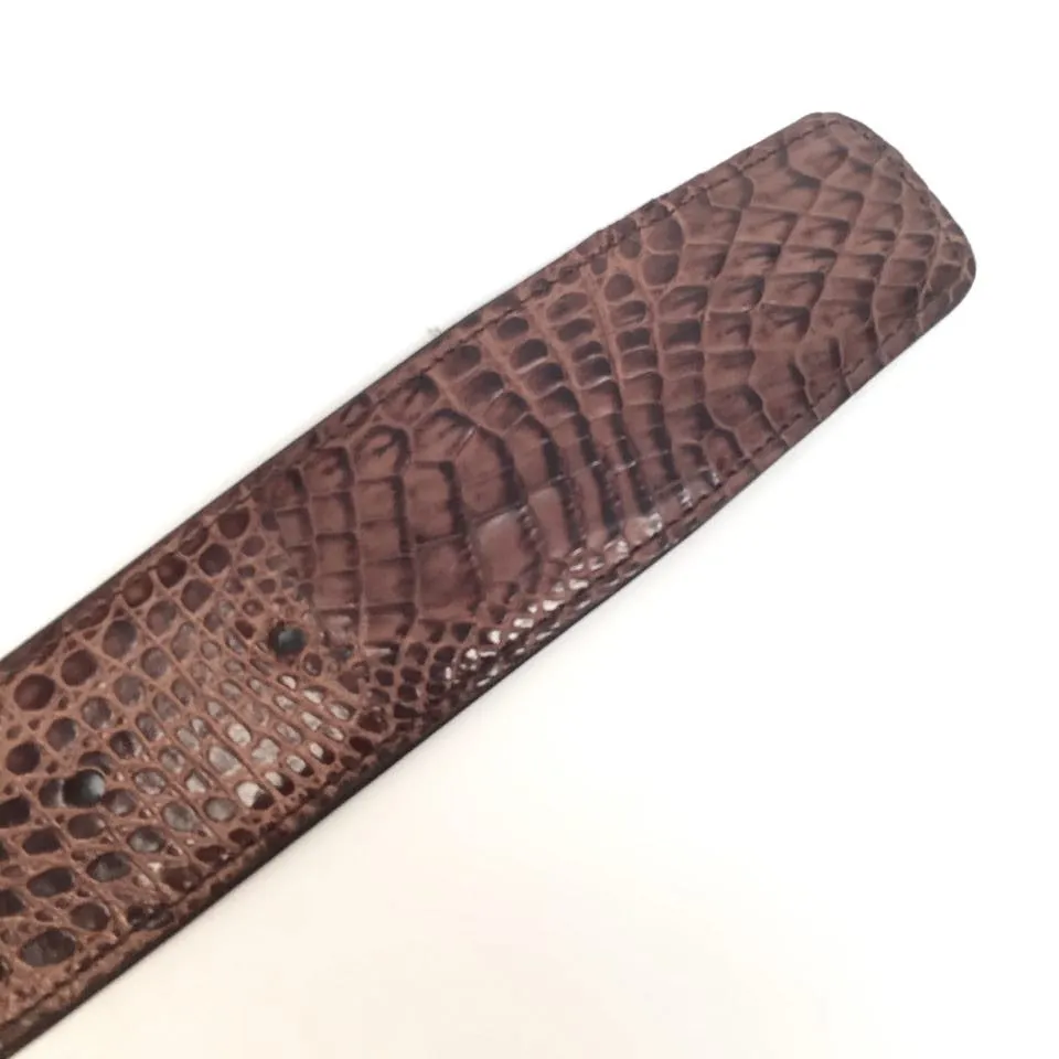 Lebedas Full Skin Crocodile Belt