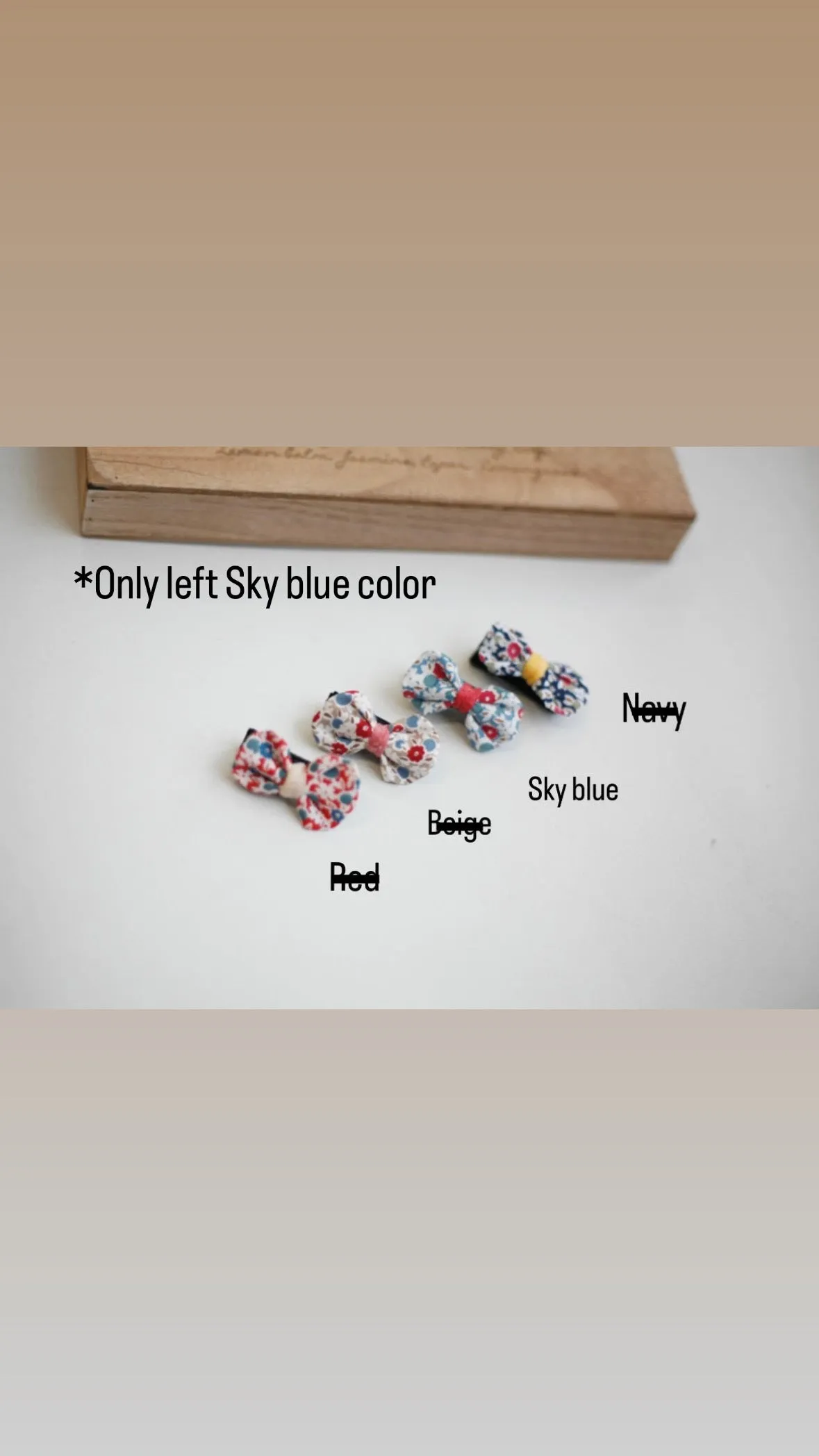 Liberty Flower / Single Item [Baby Line]