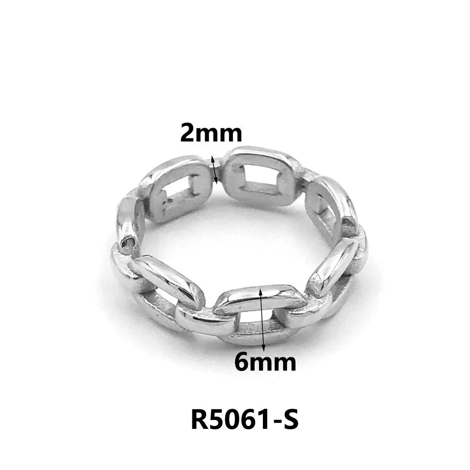Luxury Couple Rings Korean Hollow Stainless Steel Gold Color Wedding Ring