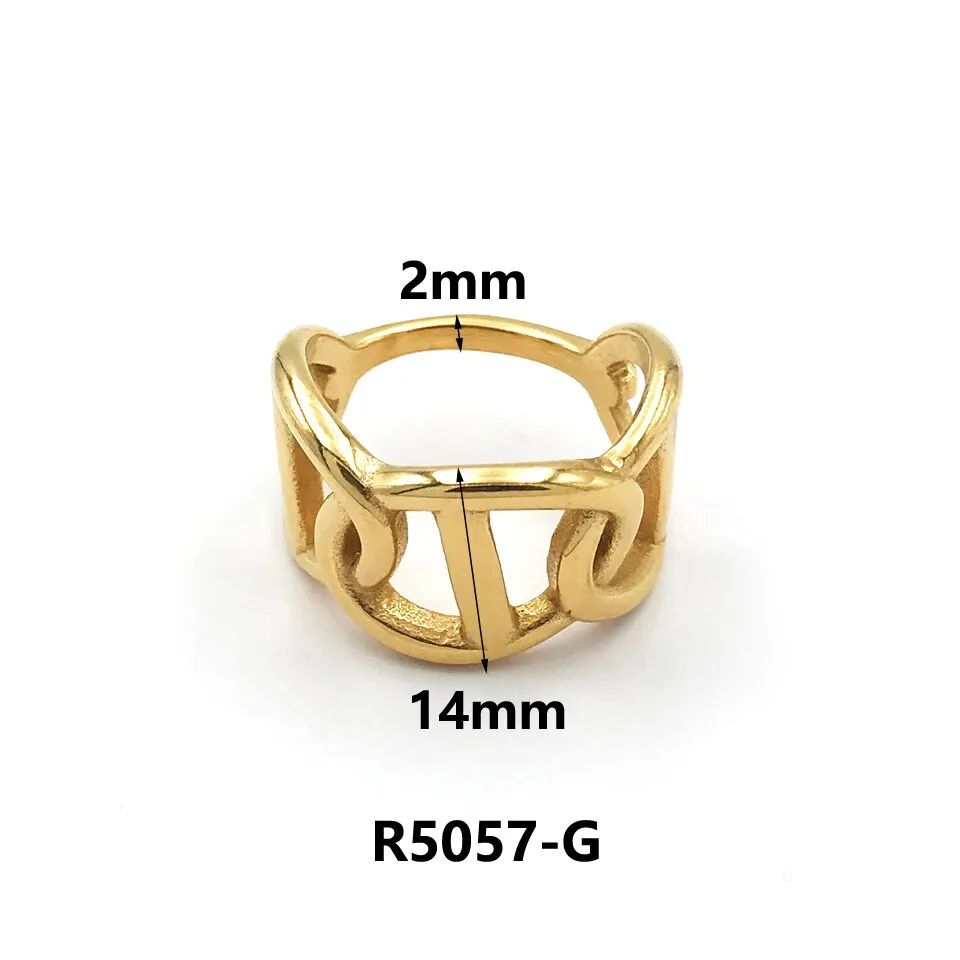 Luxury Couple Rings Korean Hollow Stainless Steel Gold Color Wedding Ring
