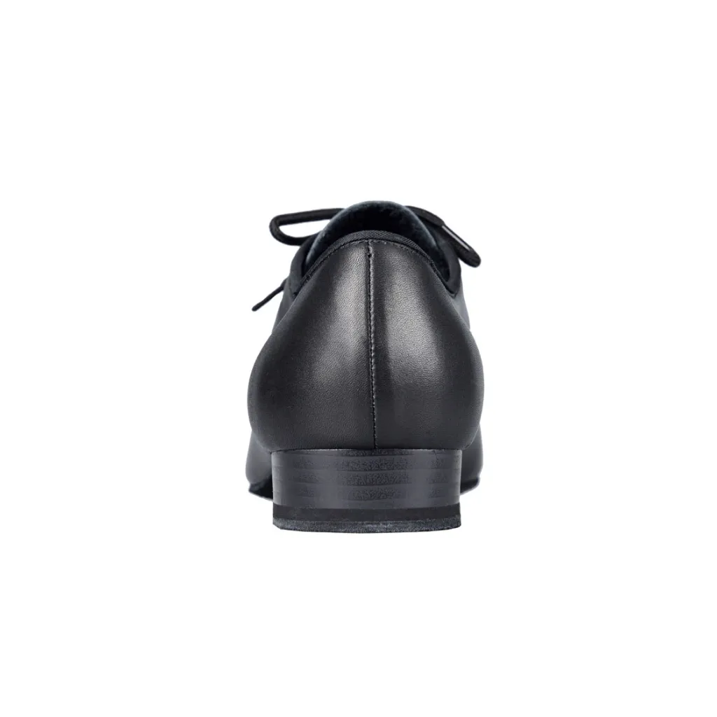 Manhattan Shoe - Black Leather 1" Ballroom
