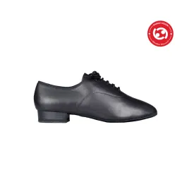 Manhattan Shoe - Black Leather 1" Ballroom