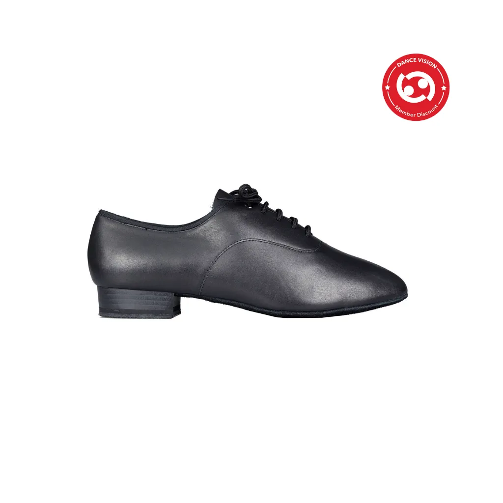 Manhattan Shoe - Black Leather 1" Ballroom