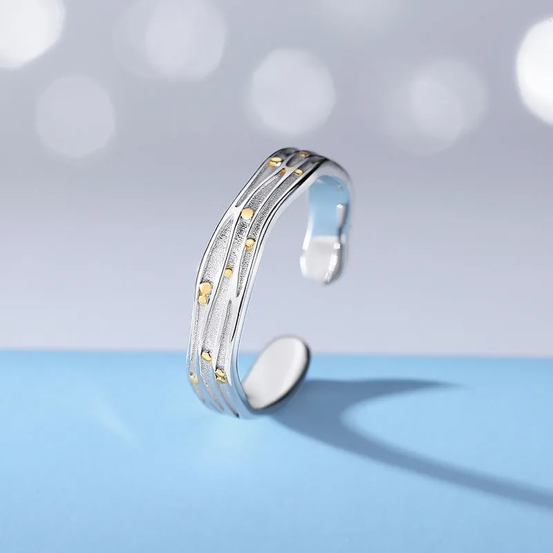 Matching Twin Rings Set for Couples