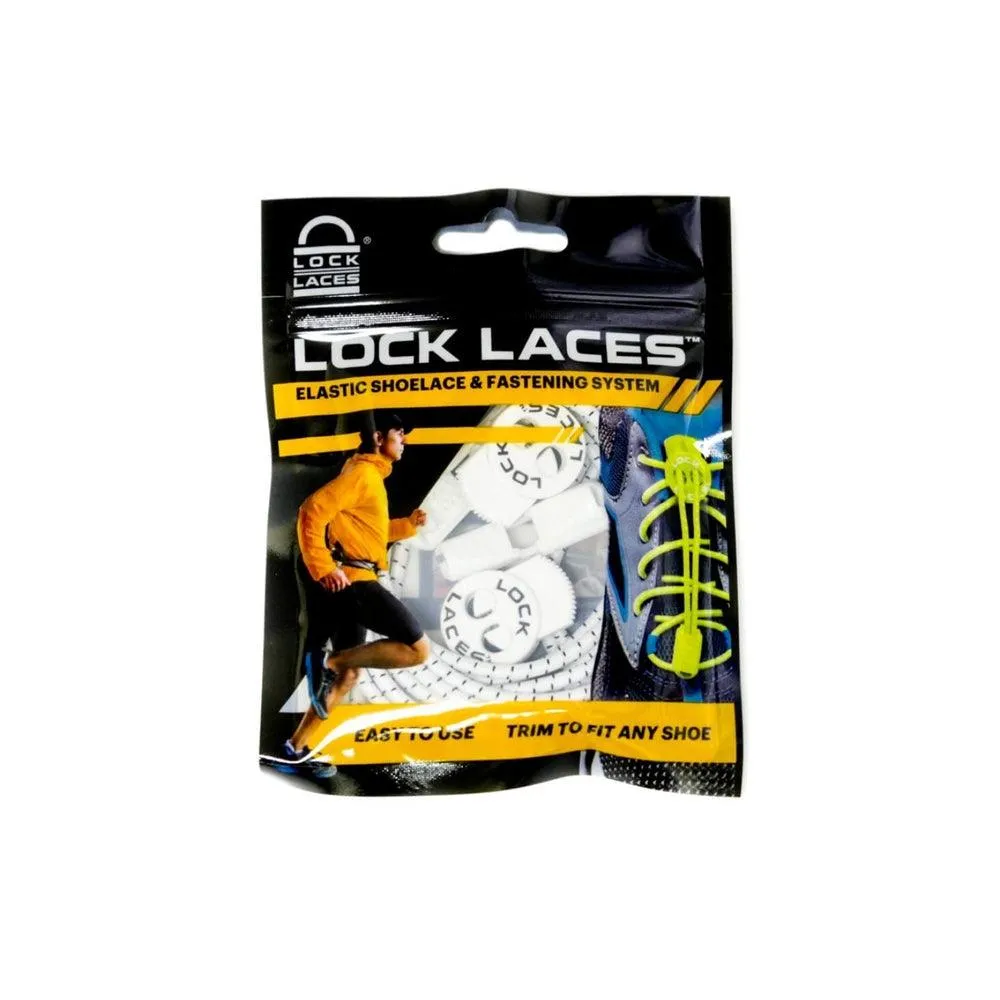NATHAN	Lock Laces - White