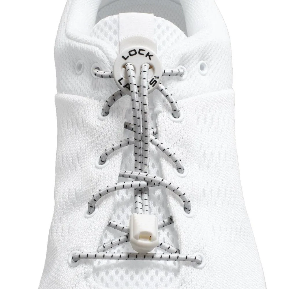 NATHAN	Lock Laces - White