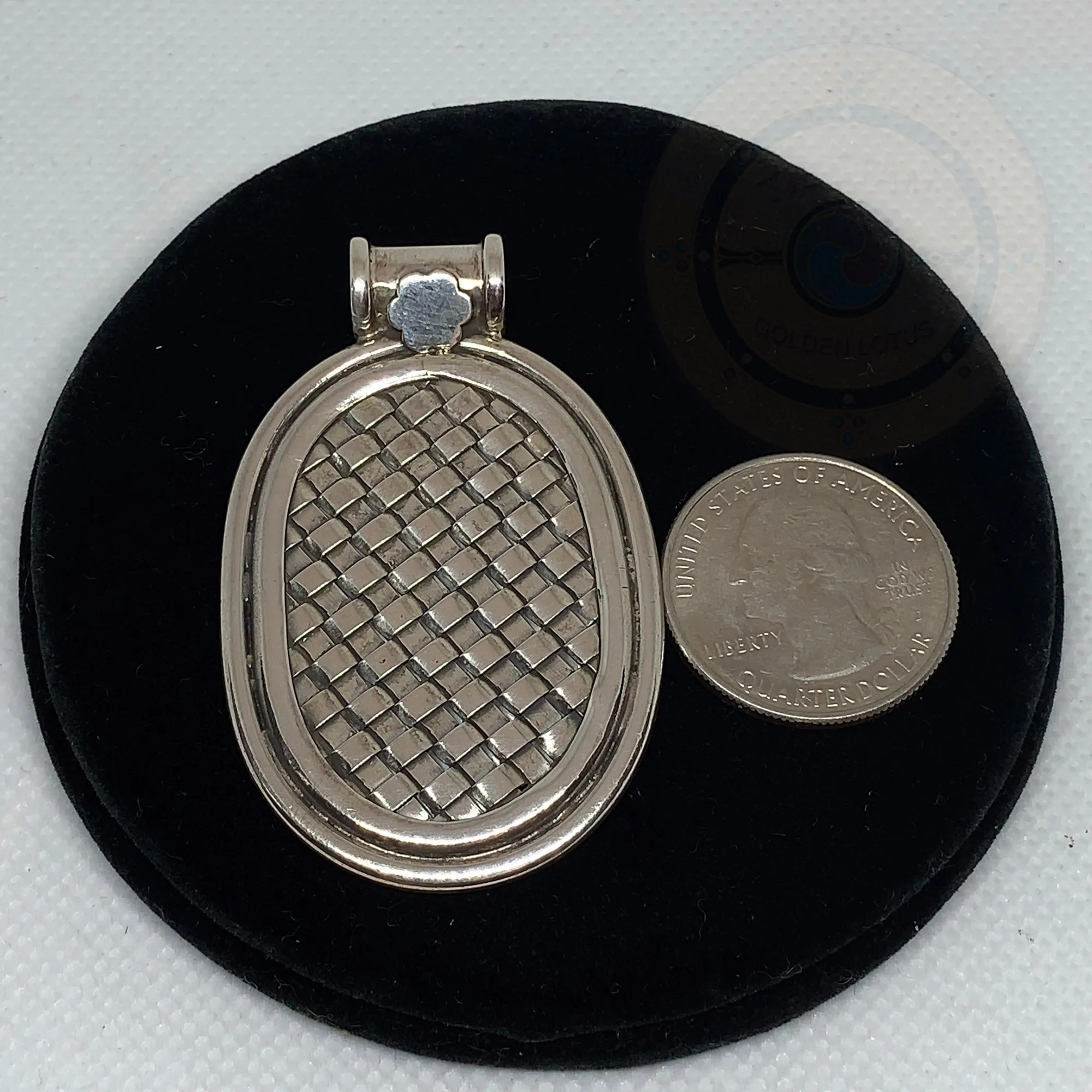 Plain Silver Pendant, Pendant Necklace