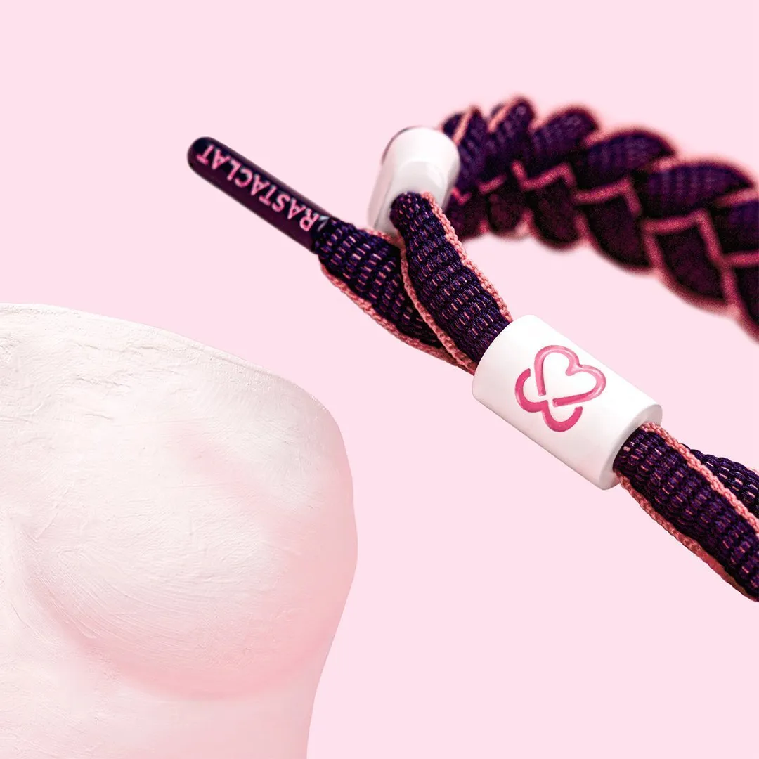 "Empower" Rastaclat Breast Cancer Awareness Bracelet | M/L