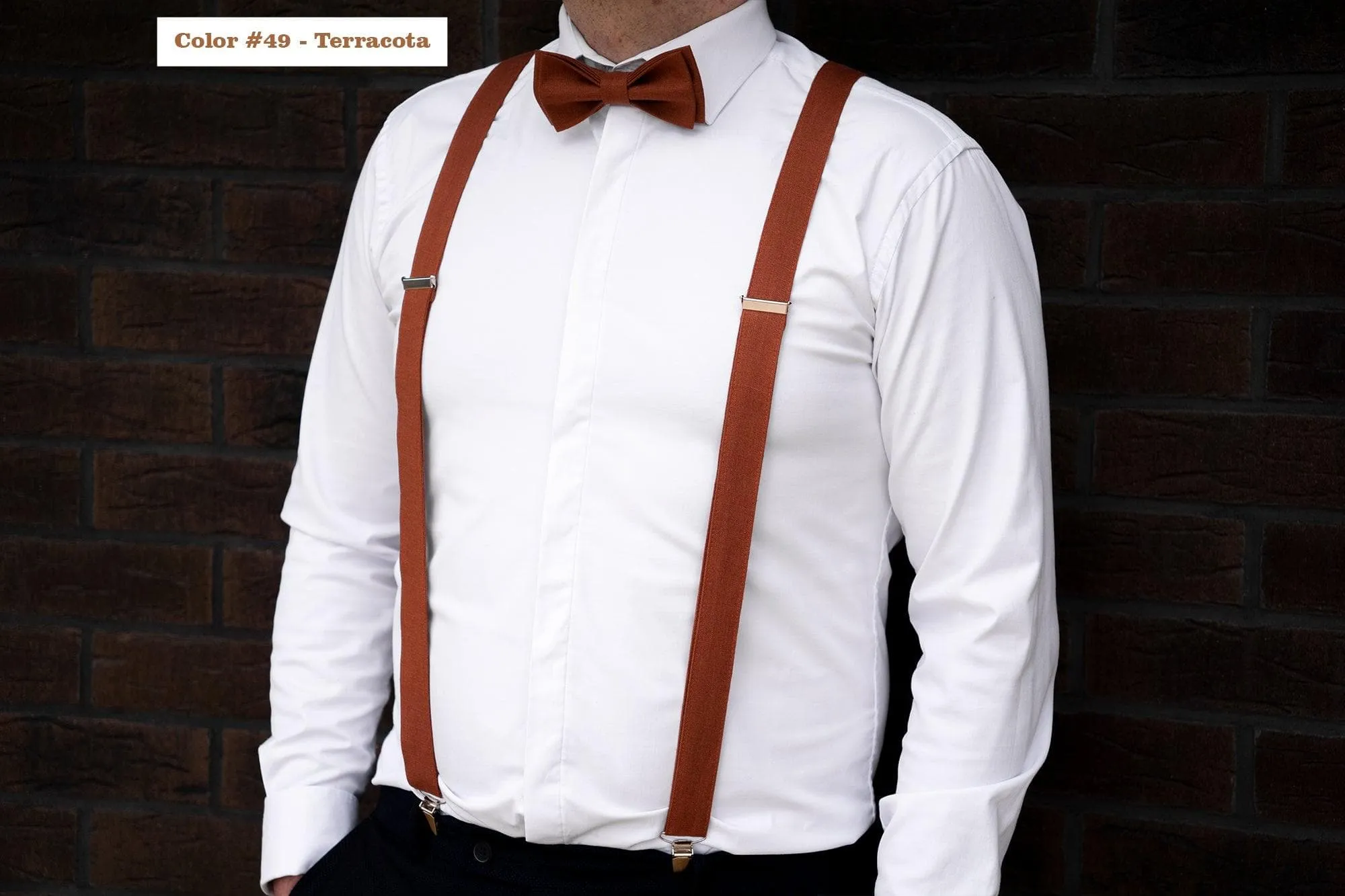 Red bow tie |  groomsmen ties