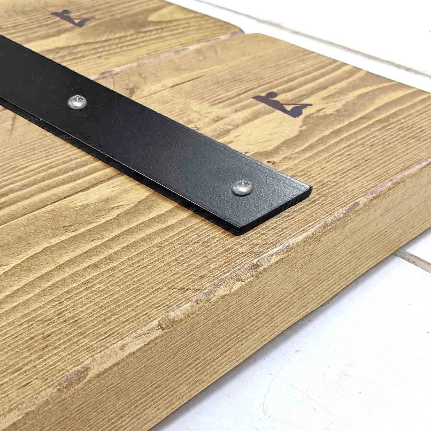 Rustic Bench | Hairpin Leg