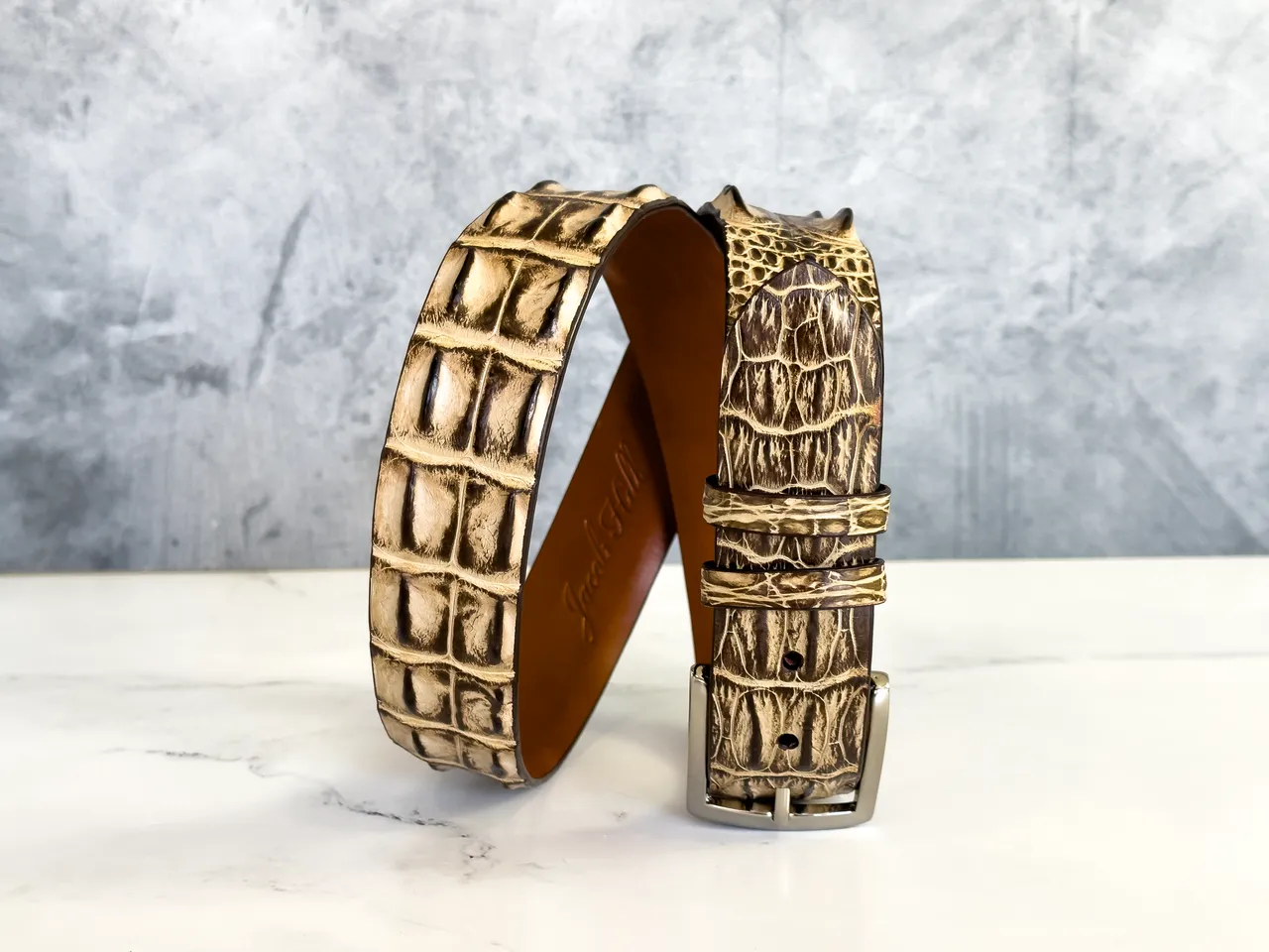 Saltwater Crocodile Belt: Tortuga