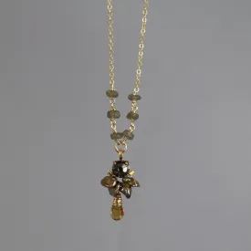 Swarovski Beaded Bee Necklace