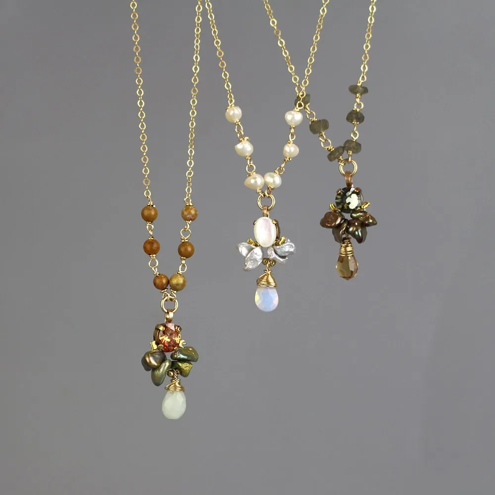 Swarovski Beaded Bee Necklace