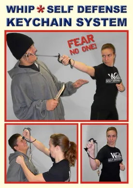 Whip Self Defense Keychain System Instructional DVD